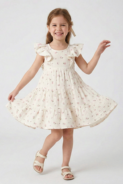 Dmb Φόρεμα για κορίτσι με βολάν