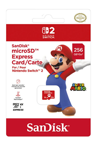 SanDisk Κάρτα Micro SD Λογότυπο Mario - NSW 2