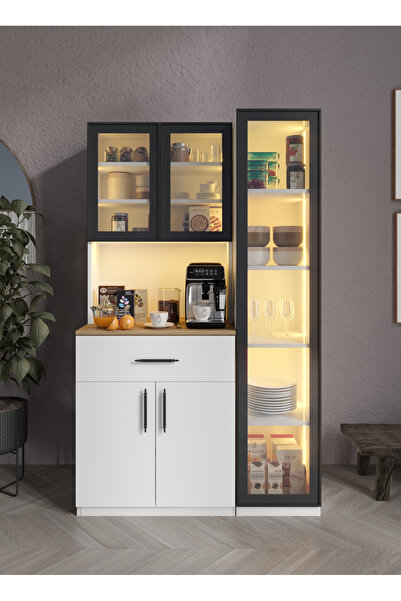 SEVENPAL MOBİLYA MOCHA KAHVE KOŞESİ (L)