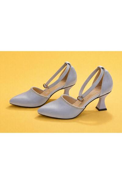 TRENDYSHOSE 06192 Stoned Stiletto Heel Women's Shoes