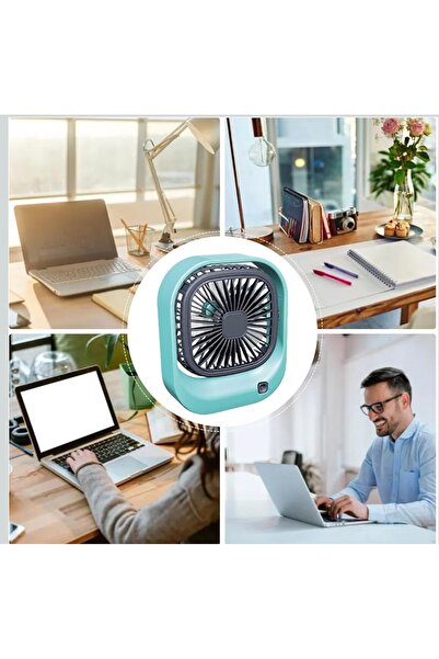 AMIN Mini ventilator portabil reîncărcabil USB – puternic și silențios pentru...