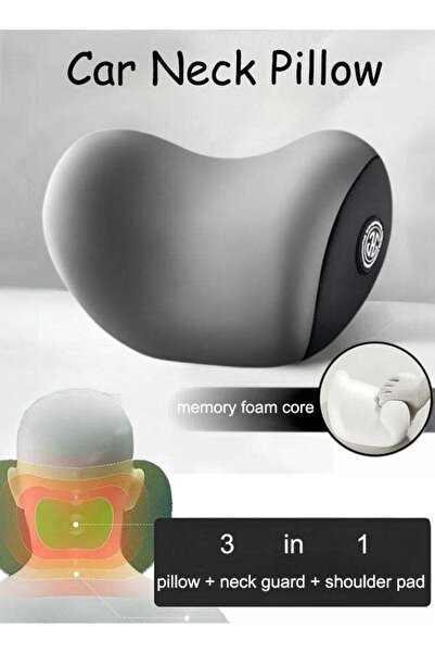Generic Ergonomic Car Seat Pillow Driving Headrest Pillow Car Seat Neck Pillo...