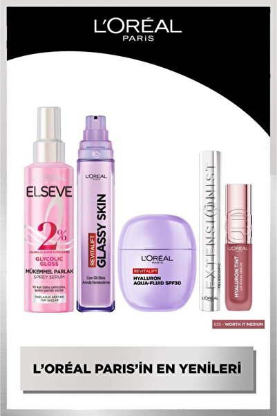 L'Oreal Paris Serenay Sarıkaya'nın Makyaj ve Cilt Bakım Rutini(Saç Spreyi,Nem...