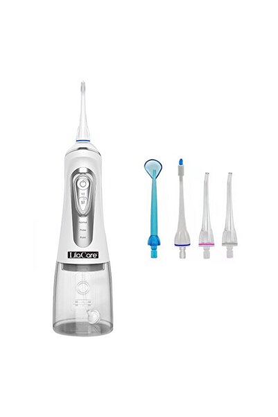 Lila Care Irigator oral Lila Care, portabil, USB, jet de apa dentar, 3 moduri...