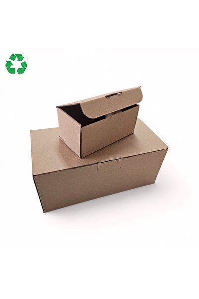 NO BRAND Set 50 buc, carton cu autoformare 13x7x6cm, 130x70x60mm, carton natu...