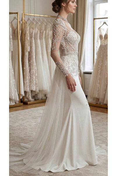 Paradise Collection Moda Evi Taşlı Gelinlik