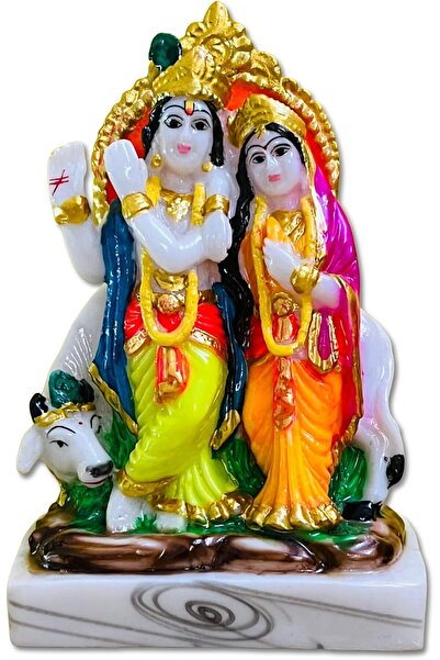 Generic Divine Design Radha Krishna Idol – A Timeless Symbol of Divine Love a...