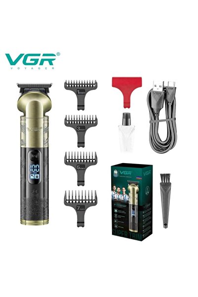 VGR ماكينة قص وتشذيب الشعر V-296 - شحن سريع وأداء احترافي