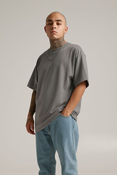 E-ROMA TRICOU UNISEX STRAIGHT OVERSIZE YB3