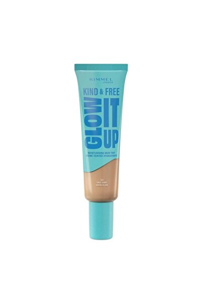 RIMMEL LONDON Kind & Free Glow It Up Moisturising Skin Tint, 103 True Ivory