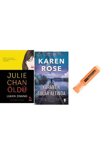Epsilon Yayınevi Julie Chan Öldü + Karanlık Sular Altında 2 Kitap Set Pens Hd