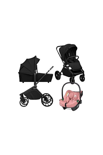 Lionelo Carucior 3 in 1, Lionelo, Mika Plus, Cu scoica auto Roz testata ADAC,...