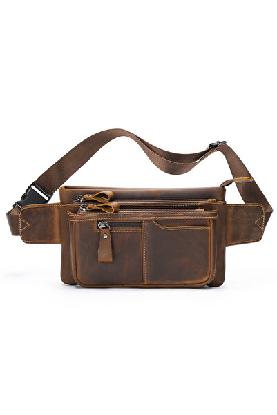 delis Geanta pentru barbati, Korin GT3795, piele naturala, Maro