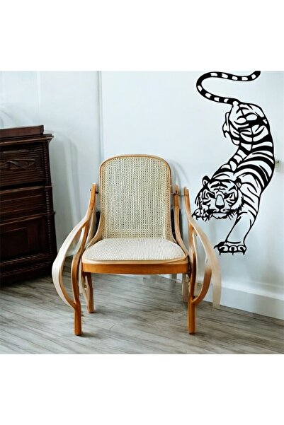 renklime Wall Decoration, Tiger Lion 40 cm Laser Cut Metal