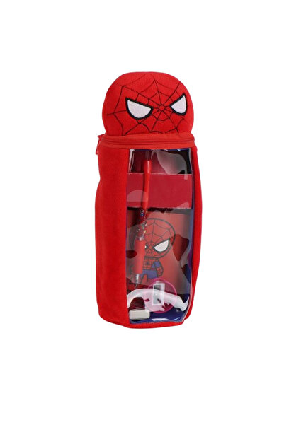 AVENGERS Pencil case plus 1 compartment with accessories, Red