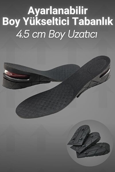 Dopar Boy Uzatıcı Tabanlık 2 Katlı Ayarlanabilir 4.5 cm Boy Yükseltici İç Taban
