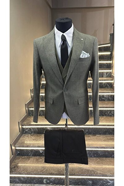 Fc Plus KOMBİNLİ YELEKLİ TAKIM ELBİSE