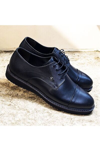 KAFKASLAR AYAKKABI Pantofi pentru bărbați REAL piele D talpă plată cu șiretur...