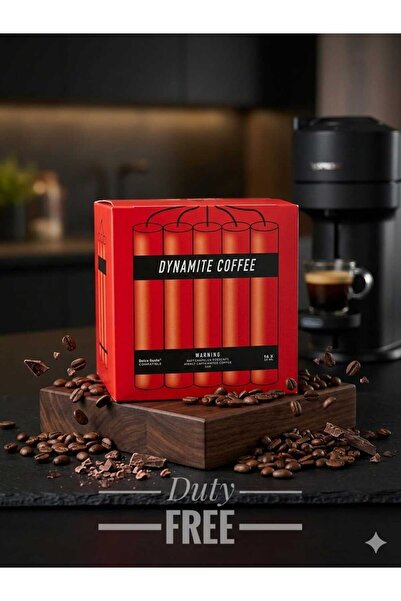 hijazigroup Kaffekapslen Dynamite Coffee Capsules 16 Capsules