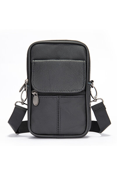 delis Geanta de umar pentru barbati, Loxar, piele naturala