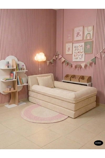 COLORMİX Çocuk Yatağı Çocuk Bazası Çekyat