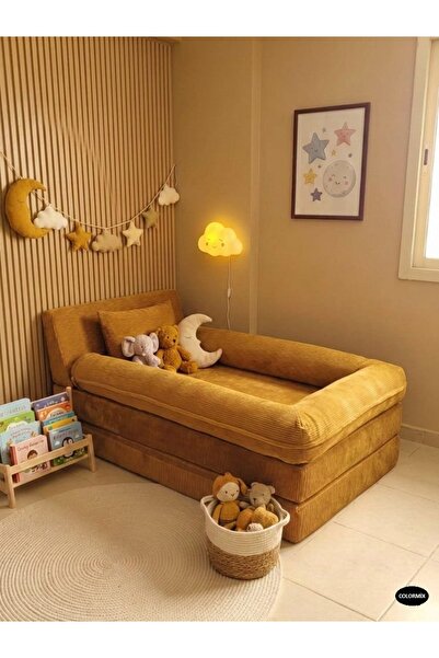 COLORMİX Çocuk Yatağı Çocuk Bazası Çekyat