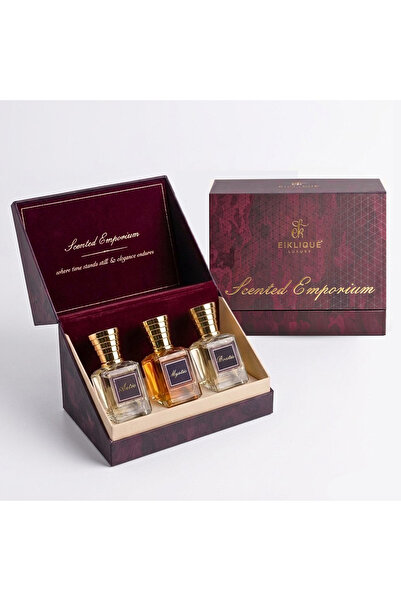 EIKLIQUE LUXURY Scented Emporium – Luxury Perfume Gift Set 3 x 35ml (Antique,...