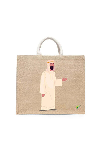 BYFT Tote Bag - Urban Nomad Printed Stylish Carry-All Cotton Tote Set of 01