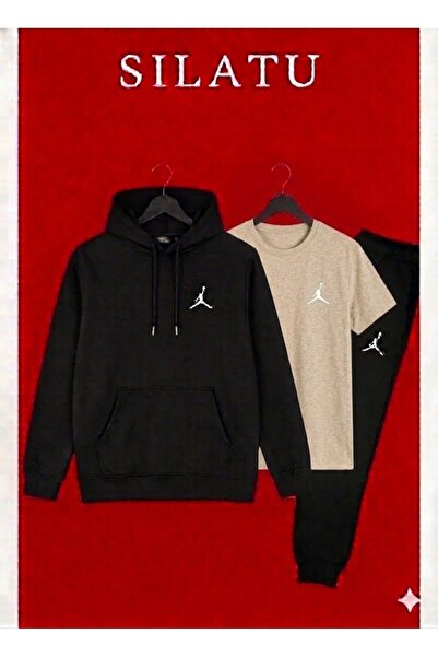 SILATU T-Shirt-Sweat- Sweatpants 3-Piece Set