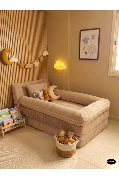 COLORMİX Çocuk Yatağı Çocuk Bazası Çekyat
