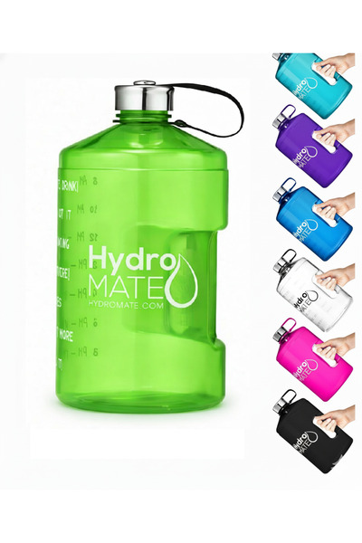 Generica 2.2 Liter Water Gallon Leakproof Sports Jug for Fitness, Gym, and Cy...