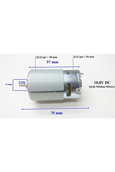 Empressco 10.8 Volt Dc Şarjlı Matkap Motoru Rs-550 3316007 10,8v
