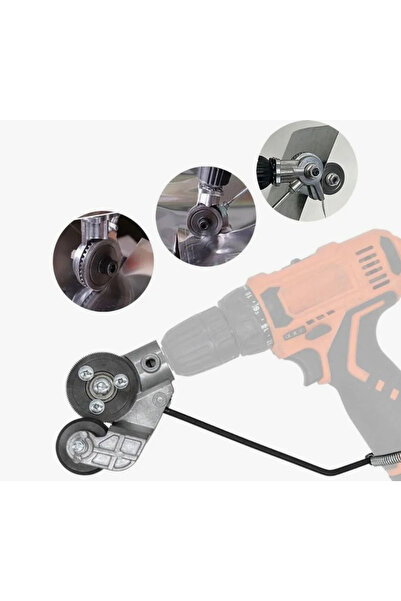 Empressco Sac Levha Metal Kesim Kesme Matkap Ucu Testere Aparatı Pratik