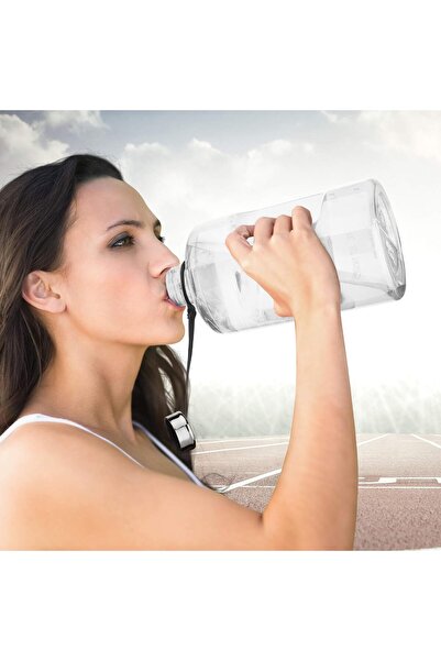 Alcoach 2.2 Liter Water Gallon Leakproof Sports Jug for Fitness, Gym, and Cycling