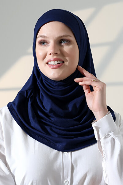 ihvan online Tek Parça Pratik Namaz Başörtüsü, Hazır Geçmeli Tesettür Şal - L...