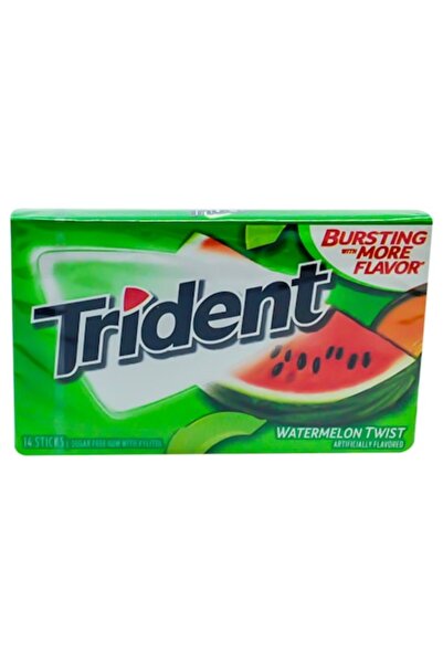 Trident Gumă de mestecat cu pepene verde răsucit 31g