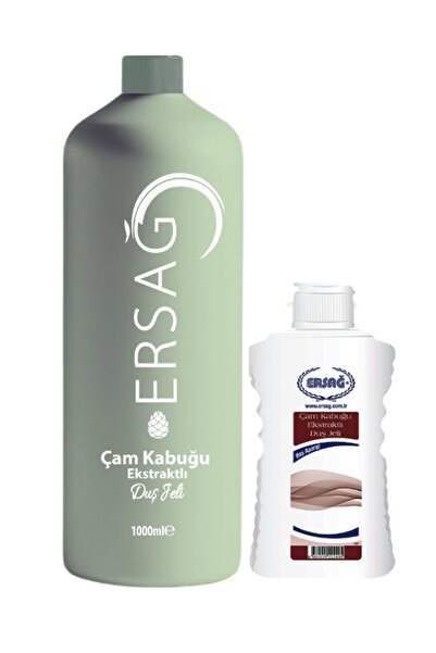Ersağ Pine Bark Extract Shower Gel with Apparatus 1000ml