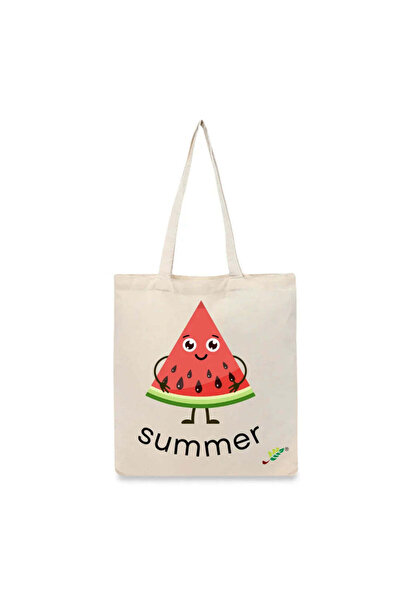 BYFT حقيبة تعليقة - حقيبة تسوق قطن أنيقة متعددة الاستخدامات مطبوع بنقشة شرائح...