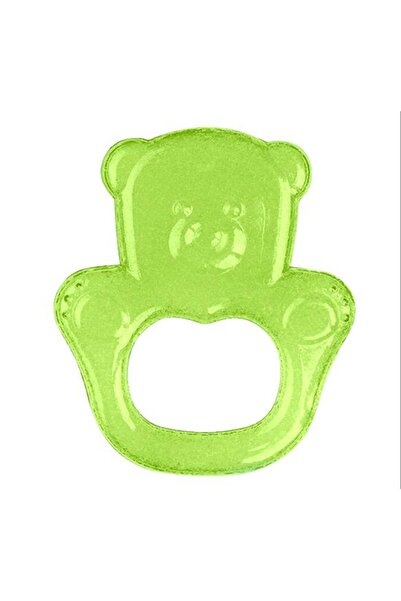 Babyono Inel gingival flexibil cu gel de racire 1013 Ursulet Verde