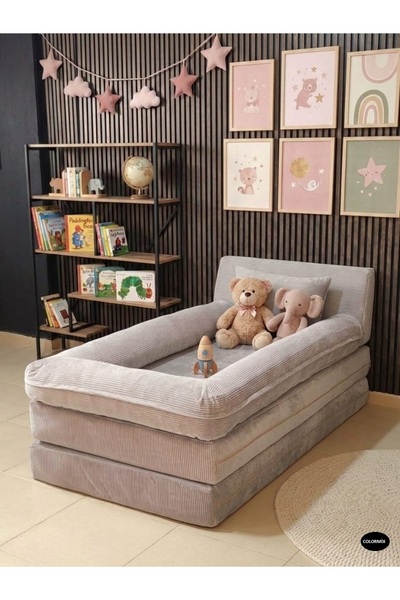 COLORMİX Çocuk Yatağı Çocuk Bazası Çekyat 90x160
