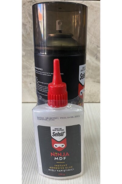 Selsil Ninja Büyük Boy Hızlı Yapıştırıcı Kit 400ml, 100gr