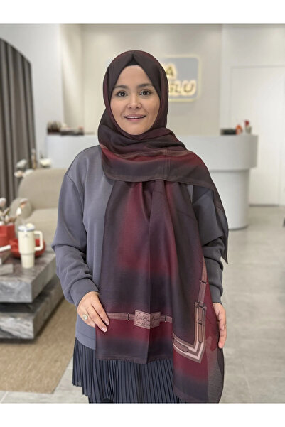 La Boutique Eşarp Güz Yaz Serinliği Organik Batik Desenli Şal