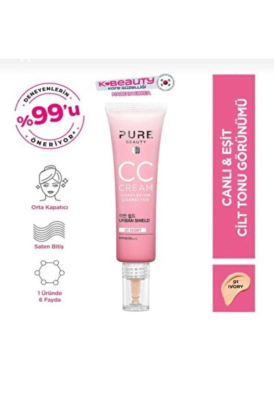 berismoda Beauty Cc Cream Spf50 Pa 01 Ivory 30 ml