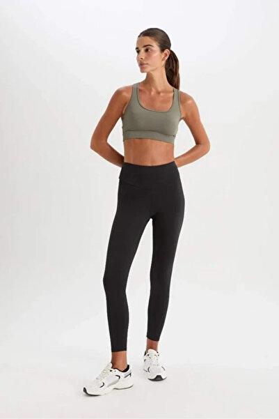 BLACK MODBLACK Vera FIT colanți sport cu talie înaltă, elastici, simpli, cu e...