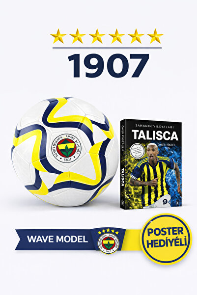 Fenerbahçe Wave Futbol Topu Yeni Sezon Modeli – Talisca Kitabı ve Poster Hedi...