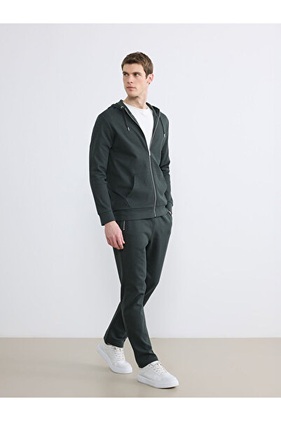 LC Waikiki Lcwaikiki Classic Green Standard Fit Men's Sweatpants