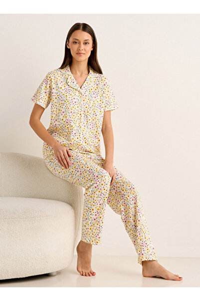 FAV Pyjama Set Button-Down Shirt and Pants
