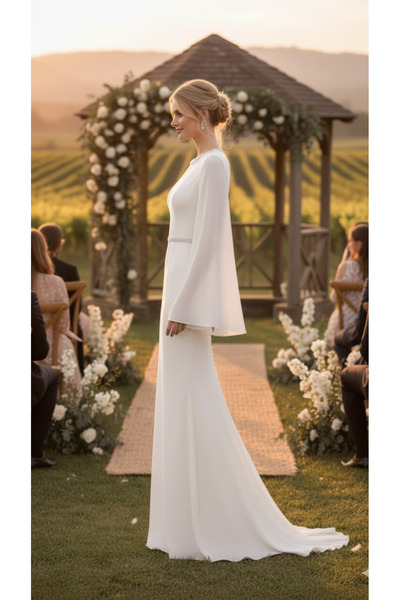 Paradise Collection Moda Evi Kuğu Gelinlik