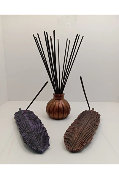TEDİSANAT Tedi Sanat Tüy Çubuk tütsülük 2 Li +20 adet çubuk tütsü HEDİYELİ