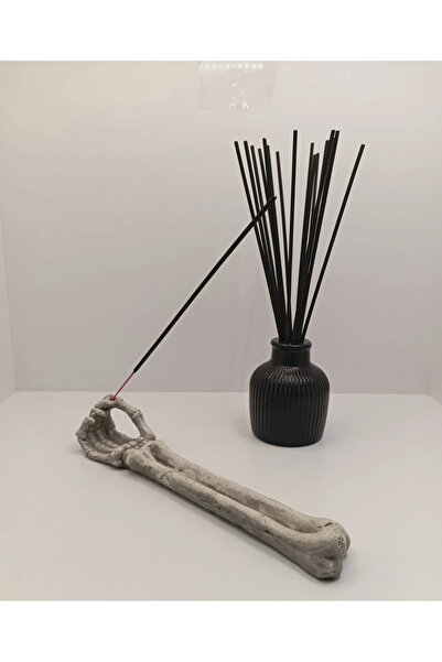 TEDİSANAT Tedi Sanat İskelet El Çubuk Tütsülük [ 20 ADET ÇUBUK TÜTSÜ HEDİYELİ ]